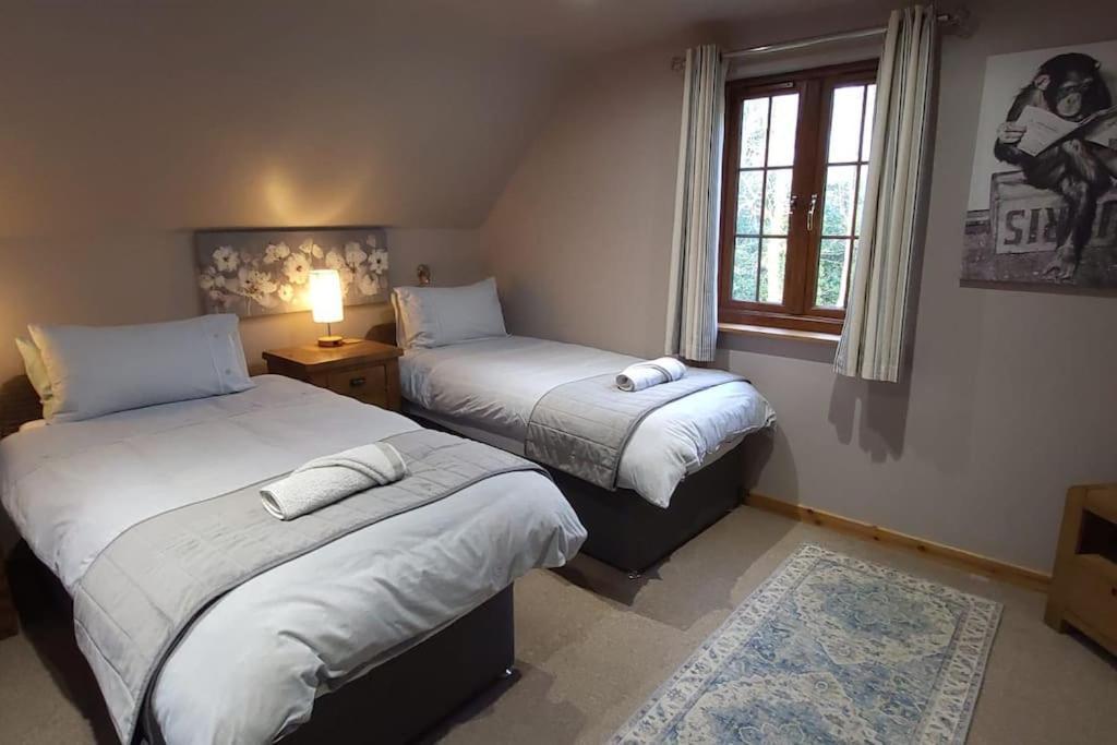 לאנבדר Artro Lodge Luxury 3 Bedroom, 3 Bathroom & Hot Tub מראה חיצוני תמונה
